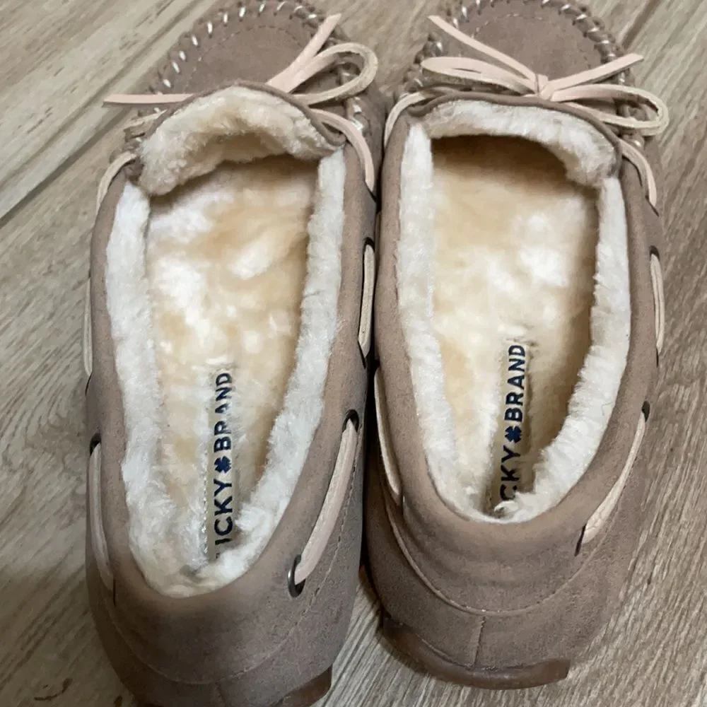 LUCKY BRAND | faux fur loafers